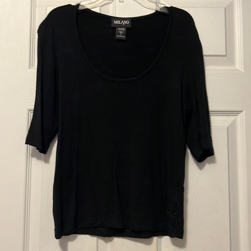 Milano black 3/4 sleeve